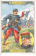 Chromos -COR12352 - Chicorée Voelcker - La Grande Guerre - Les Vainqueurs De La Marne - Poilu - Joffre - 7x11cm Env. - Tea & Coffee Manufacturers