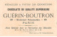 Chromos -COR12339 - Chocolat Guérin-Boutron - Brésil - Singes - Homme - Femme - 7x10cm Env. - Guerin Boutron