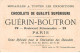 Chromos -COR12275 - Chocolat Guérin-Boutron - Tunisie - Hommes - Chevaux - 7x10cm Env. - Guerin Boutron