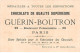 Chromos -COR12254 - Chocolat Guérin-Boutron - Amsterdam - Moulin - Eglise - Hommes - Femmes - 7x10cm Env. - Guérin-Boutron
