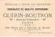 Chromos -COR12256 - Chocolat Guérin-Boutron - Rialto - Maisons- Gondole - Hommes - Femmes - 7x10cm Env. - Guerin Boutron