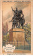Chromos -COR12185 - Chocolat Guérin-Boutron - Charlemagne - Parvis Notre-Dame - Statue - 6x10cm Env. - Guérin-Boutron