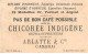 Chromos - COR10080 - Chicorée Indigène - Arlatte & Cie, Cambrai - La Cloche Du Baptême -  6x10 Cm Environ - Tee & Kaffee