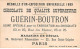 Chromos -COR106115- Chocolat Guérin-Boutron- Expressions Familières- Avoir Son Paquet- Femme- Homme - 6x10 Cm Env. - Guerin Boutron