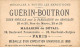 Chromos -COR10588 - Chocolat Guérin-Boutron- Chasses Et Pêches-Eléphant- Soudan -Chasseurs  - 6x10 Cm Env. - Guerin Boutron