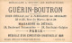 Chromos -COR10593 - Chocolat Guérin-Boutron- Chasses Et Pêches-Elan -Chasseurs  - 6x10 Cm Env. - Guérin-Boutron