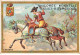 Chromos -COR10468- Chicorée Nouvelle Casiez-Bourgeois - Homme - Chevaux - Espagne - 6x10 Cm Environ - Tea & Coffee Manufacturers