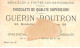 Chromos - COR13783 - Chocolat Guérin-Boutron - Hommes - Armée - Départ - Fond Or - 10x6 Cm Environ - En L'état - Guerin Boutron