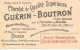 Chromos - COR14171 - Chocolat Guérin-Boutron -Suppé - Boccace - Hommes - Femme - Tonneaux - 10x6 Cm Environ - Guerin Boutron