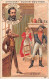 Chromos - COR14178 -Chocolat Guérin-Boutron -Adam - Le Chalet - Hommes - Femme - 10x6 Cm Environ - Guerin Boutron