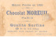Chromos - COR14966 - Chocolat Moreuil - Femme - Homme - Eventail - Japon - 11x7 Cm Environ - Altri & Non Classificati
