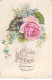 Chromos - COR14991 - Chocolat Poulain - Rose - Fleurs - 11x7 Cm Environ - En L'état - Poulain