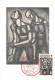 Carte Maximum - FRANCE - COR12805 - 02/12/1961 - Le Miserere - Georges Rouault - Cachet Bourges - 1960-1969