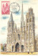 Carte Maximum - FRANCE - COR12635 - 19/10/1957 - La Cathédrale De Rouen - Cachet Rouen - - 1950-1959