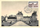 Carte Maximum - FRANCE - COR12629 - 19/10/1957 - Château De Valençay - Cachet Valençay - - 1950-1959