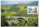 Carte Maximum - FRANCE - COR13146 - 16/01/2002 - Le Pont De La Caille - Cachet Cruseilles - 2000-2009