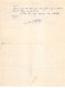 Facture.AM20578.Algérie.Mostaganem.1911.Grande Pharmacie Du Progrès.Ordonnance.Médicaments - Other & Unclassified