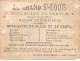 Chromos - COR14791 - Au Grand St Louis - Homme - Billet - Russie - Fond Or - 11x8 Cm Environ - En L'état - Other & Unclassified