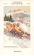 Chromos - COR14828 - Chocolats Lindt & Sprüngli - Hommes - Luge - Montagne - 14x8 Cm Environ - En L'état - Autres & Non Classés