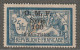 SYRIE - N°43 * (1920) 100pi Sur 5f Bleu Et Chamois - Ongebruikt