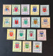 (Tv) Mozambique 1961 Coat Of Arms Complete Set - Af. 431 To 447 - MNH - Mosambik
