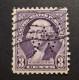 USA  - Perfin - Lochung - 1921 - 40 -   V V  -  - Cancelled - Perfin