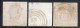 ALEMANIA – THURN Y TAXIS SUR Serie No Completa X 3 Sellos Usados CIFRAS Año 1865 – Valorizada En Catálogo € 89,00 - Usati