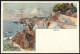 Italie, Manuel WIELANDT - Lithographie - LOT 2 CPA - NERVI - Wielandt, Manuel