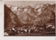 COURMAYEUR  AOSTA  PANORAMA SFONDO CATENA MONTE BIANCO  VG  1934 FOTOGRAFICA - Aosta