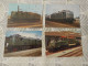 LOT Van 162 Postkaarten TREINEN - TRAINS - LOCOMOTIEVEN - 100 - 499 Postcards