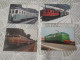 Delcampe - LOT Van 162 Postkaarten TREINEN - TRAINS - LOCOMOTIEVEN - 100 - 499 Postcards