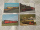 Delcampe - LOT Van 162 Postkaarten TREINEN - TRAINS - LOCOMOTIEVEN - 100 - 499 Postcards