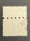 FRANCE N° 107 Blanc Sigle 1 6 Trous Indice 3  Perforé Perforés Perfins Perfin !! - Autres & Non Classés