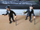 LOT FIGURINES TINTIN - DUPOND Et DUPONT DETECTIVES - HERGE PLASTOY 1994 - Tintin