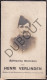 WOI - Soldaat Henri Verlinden, Kanonniers Wijnegem °Mechelen 1880 Krijgsgevangene, Overleden Duitsland 1915 (F566) - Todesanzeige
