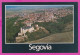 293781 / Spain - Segovia Vista Aereade La Ciudad PC 1987 USED 20+20Pta King Juan Carlos I Avion Segovia - Briefe U. Dokumente