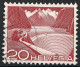 Schweiz Suisse 1949: Grimsel-Stausee Zu 301 URTYPE Mi 533 I Yv 485 VARIÉTÉ Mit Eck-Stempel .50 IX (Zu CHF 80.00) - Used Stamps