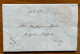 FIORENZUOLA 1 FEBBRAIO 1850 D.c. Rosso Su Lettera Completa Del COMUNE DI CADEO - PER CAORSO - Marcophilia