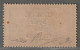 SYRIE - N°54 * (1920) 25pi Sur 50c : Fleuron Noir - Signé - - Unused Stamps