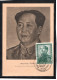 1951 , 12 Pfg. Mao , Maximum-Karte, Passender Stp.  " Leipzig-Dt. Chines. Freundschaft -13.7.51 "   #199 - Lettres & Documents