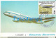 228081 ARGENTINA AVIATION AEROLINEAS ARGENTINAS COMET 4 POSTCARD - Other & Unclassified