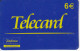 TARJETA DE ESPAÑA DE PREPAGO DE TELEFONICA TELECARD - Telefonica