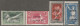 SYRIE - N°122/5 * (1924) Timbres Surchargés Des Jeux Olympiques - Unused Stamps