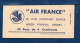 AIR FRANCE Complete Carnet, June 1937, With 10 Labels  (085) - Luftpost