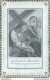 Bm41 Antico Santino Merlettato Holy Card Gesu' Di Nazaret Porta La Croce Jesus - Devotieprenten
