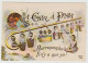 Delcampe - BEBES Multiples : Lot De 12 Cartes Postales Différentes, Humour (graines De Poilus, Canne à Papa, Dans Les Choux, ...) - Humorous Cards
