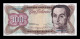 Venezuela 100 Bolívares Simón Bolívar 1992 Pick 66d Sc Unc - Venezuela