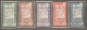 SYRIE - N°271/5 ** (1944) Mort Du Président - Unused Stamps