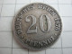 Germany 20 Pfennig 1876 B - 20 Pfennig