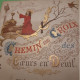 Delcampe - Image Pieuse Ancienne"CHEMIN DE CROIX"COEURS EN DEUIL"JESUS"VIERGE MARIE"PRIERE PREPARATOIRE"symbole Coq échelle éponge - Devotieprenten